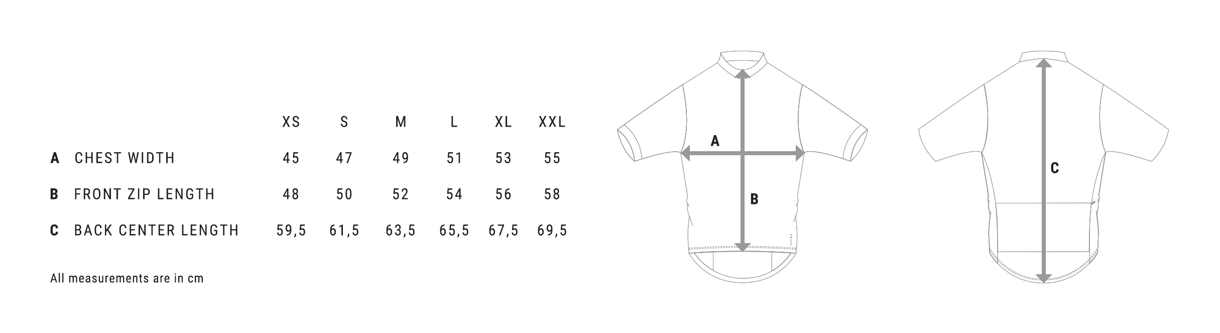 pedaled-odyssey-jersey-iii-size-chart